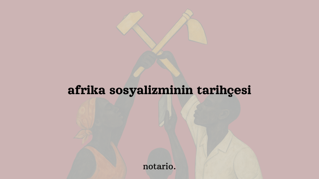 afrika sosyalizminin tarihçesi